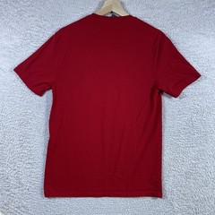 Powerhouse Gym T-Shirt Adult Small Red Bodybuilding Lifting Logo Cotton Y2K
