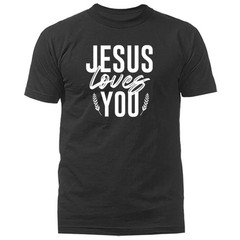 Jesus Loves You Christian Religious God Bible Church T-shirt
