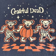 GRATEFUL DEAD Halloween Bears T-shirt 2022 (Ladies) SMALL PETITE Preowned NV