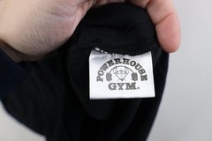 Deadstock Vintage Y2K Powerhouse Gym Mens Small Spell Out Bodybuilder T-Shirt