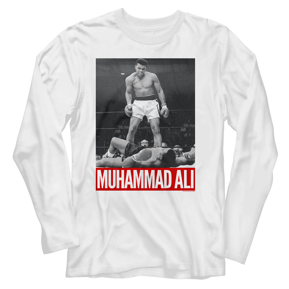 Pre-Sell Muhammad Ali Boxing Licensed Long Sleeve Shirt