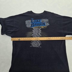 Luke Bryan Shirt Mens 2XL Black Dirt Road Diaries Tour 2013 Concert Tee Country
