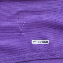 Russell Athletic Dri-Power Shirt Men Small Purple Performance Gym Running Sporty