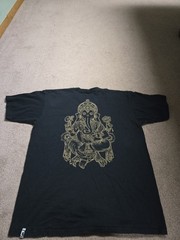 SeedleSs Co Brand TShirt With A Picture Of The Hindu deity Ganesha. Size XL