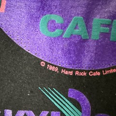 Vintage Hard Rock Cafe Toronto Sky Dome SkyDome T Shirt 1989 Size XL