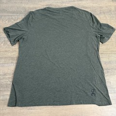 On Cloud Mens Active-T Shirt Large Olive Green Lightweight Soft 37% Modal B9