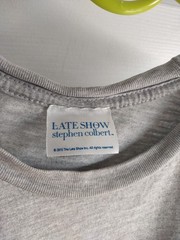 Official Authentic Late Show With Stephen Colbert T-Shirt Unisex Small Comfy Tee