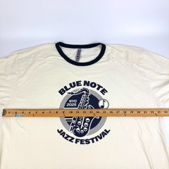 2025 Blue Note Jazz Festival NYC T Shirt Ringer Tee Next Level Apparel Adult 2XL