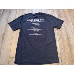 District Perfect Tri UP Music Fest 2022 T-Shirt Mens Medium Grey Concert Tee
