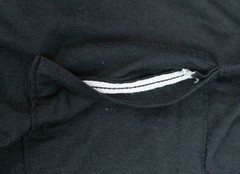 True Vintage Fruit of the Loom Made In USA Selvedge Pocket Shirt Tank Size M