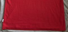 Avirex LTD Red Argyle Stripe Acrylic Knit Shirt Large Y2K Hip Hop Streetwear