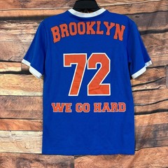 The Notorious B.I.G. Men’s Blue S T-Shirt 72 Brooklyn Mint Cotton Blend Hip Hop