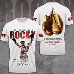 Rocky Balboa 50th Anniversary 3D Apparel Unisex Shirt AOP S-5XL Style29