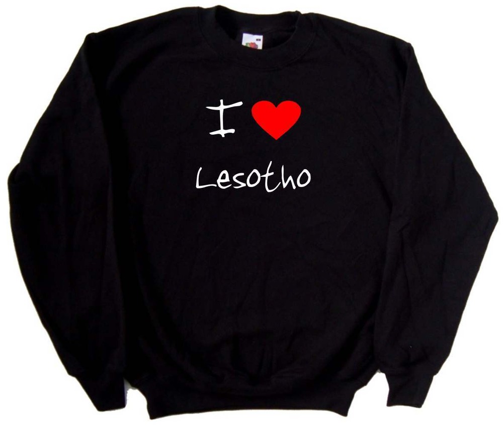 I Love Heart Lesotho Sweatshirt