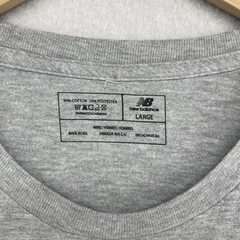 NEW BALANCE Shirt Mens L Evolution of an Icon 990 Essentials Tee Gray USA