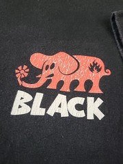 Vintage Black Label Skateboards Mullet Logo T-Shirt, Size (XL), 23×31″, Black