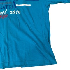 Vintage 1989 Pierre Cardin Regatta Graphic Race Blue T-Shirt Men’s L Made in USA