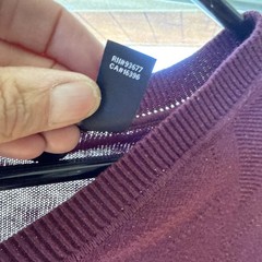 Vintage 90s Mossimo (XXL) – Burgandy/ Claiborne(XL) Gray Sweater Vests LOT of 2