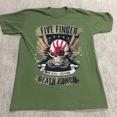 Popular Five Finger Death Punch Gift For Fan S to 5XL Green T-shirt S105