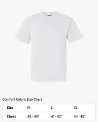 Comfort Colors 100% Cotton Garment-Dyed Heavyweight T-Shirt – 1717 S-XL