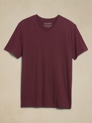Banana Republic Mens Vee Short Sleeve V Neck Premium Wash T-Shirts S-XXL, Choice