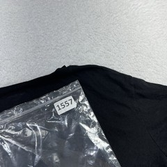 True Religion Men’s Black V-Neck T-Shirt Large Fits Wide And Short (M Oversized)