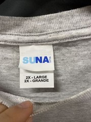 SUNA The Dogfather XXL Men’s Gray Shirt