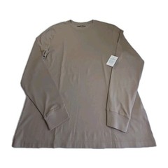 Lucky Brand Shirt Mens LARGE BROWN Long Sleeve Supima Cotton Crewneck Tee NWT