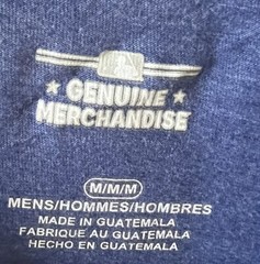 Los Angeles Dodgers MLB Genuine National League Men’s Blue T-shirt size M