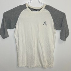 Jordan Large Men’s Half Sleeve Two Tone Crewneck Shirt