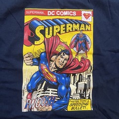 Vintage Superman DC Universe Comic Book Graphic T Shirt Men’s Size Large 90s