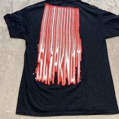 Slipknot Self-Titled Album Cover Art Heavy Metal Band Tee Large Barcode On Back