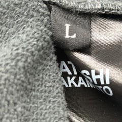 Size L Satoshi Nakamoto Multi Pocket Hoodie Black