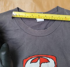 Vintage Split Skateboard T Shirt Mens XLarge Gray Logo Spell Out Y2K