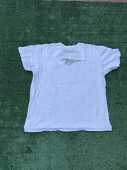 Ford Mustang Boss 302 White T-Shirt XL Promo Tee Muscle Car Graphic Tee Flaw