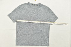Dockers Men’s XXL Gray Marl Heather Crew Neck Cotton T-Shirt Short Sleeve NEW