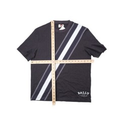 Bally Slant Stripe Tee Multi Size S/36 (Pre-owned/as pictured)