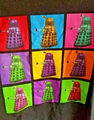 Dr Who Daleks Array Colors – Black T-Shirt XL Men’s