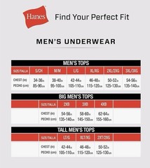 Hanes 6-Pack Pocket Tee Men’s T-Shirt Soft and Breathable Assorted, Size 3xl