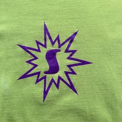 Supa-Hero Suponova Comic Con & Gaming Green T-Shirt Size XL