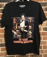 Fright Rags The Texas Chainsaw Massacre Leatherface Horror T-Shirt Men’s Large L