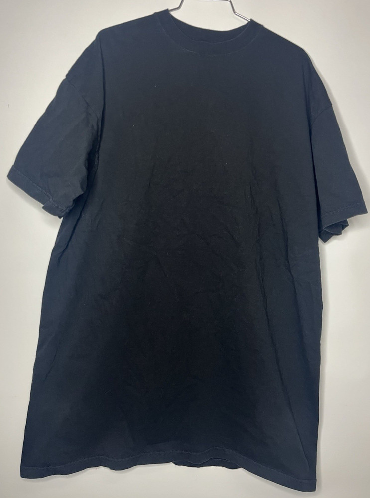 FNL365 Finish Line Athletics Men’s 2XL T Shirt Black 100% Cotton Casual Top