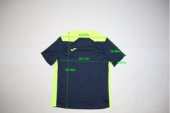 Joma Championship VI Mens Navy Neon Yellow Short Sleeve Soccer T-Shirt 2XL-3XL