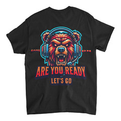 Custom T-Shirt Are You Ready! / Unisex Soft Style T-Shirts, Gildan Heavy- Cotton