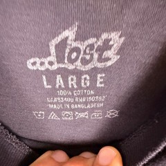 Y2K Lost Surfboards T-Shirt Mens Large Black Graphic Tee Short Sleeve Cotton