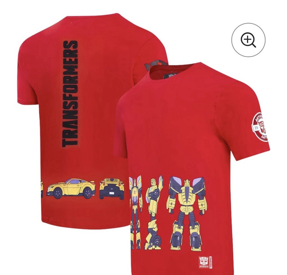 NWT Transformers Freeze Max Unisex Bumblebee T-Shirt – Red Size XXL