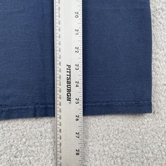 Vintage NYPD New York City Large Lee Total Cotton Shirt Made In USA Blue 90s Y2K