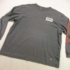 Carhartt Men’s 2XL Gray Long Sleeve T-Shirt Premier Environmental LLC Logo K231