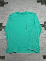 Patagonia Tropic Comfort Shirt Mens Medium Blue Fleece *Logo