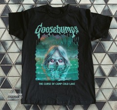 Goosebumps The Curse of Camp Cold Lake Black Unisex T-shirt Size S-5XL